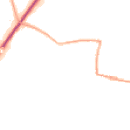 Night-time road noise heatmap for BB7 9RR