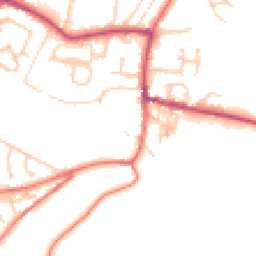Daytime road noise heatmap for BB7 9ST