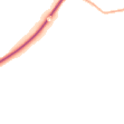 Night-time road noise heatmap for BB7 9TR