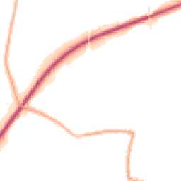 Night-time road noise heatmap for BB7 9XY