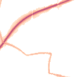 Night-time road noise heatmap for BB7 9XZ