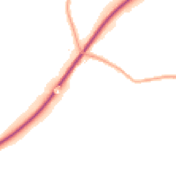 Night-time road noise heatmap for BB7 9YH