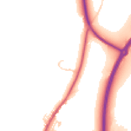 Daytime road noise heatmap for BB7 9ZD