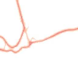 Daytime road noise heatmap for BB7 9ZE