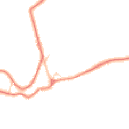Daytime road noise heatmap for BB7 9ZF