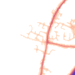 Daytime road noise heatmap for BB7 9ZJ