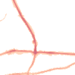 Night-time road noise heatmap for BB8 0AJ