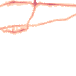 Night-time road noise heatmap for BB8 0AR