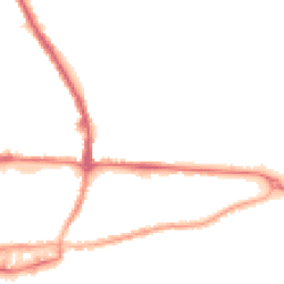 Night-time road noise heatmap for BB8 0AZ