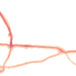Night-time road noise heatmap for BB8 0BA