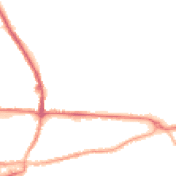 Night-time road noise heatmap for BB8 0BB