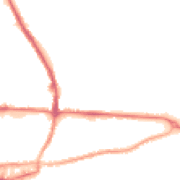 Night-time road noise heatmap for BB8 0BD