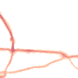 Night-time road noise heatmap for BB8 0BE