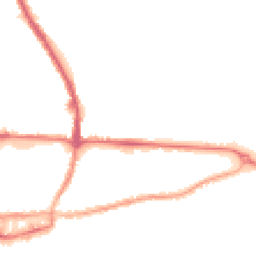 Night-time road noise heatmap for BB8 0BG