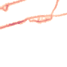 Night-time road noise heatmap for BB8 0EQ