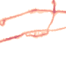 Night-time road noise heatmap for BB8 0HX