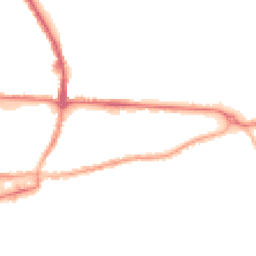 Night-time road noise heatmap for BB8 0QN