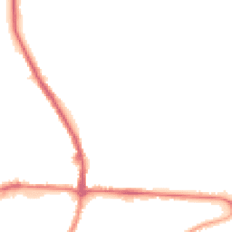 Night-time road noise heatmap for BB8 0QQ