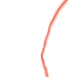 Night-time road noise heatmap for BB8 7AL