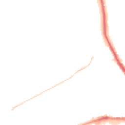 Night-time road noise heatmap for BB8 7GR