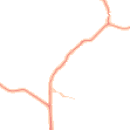 Daytime road noise heatmap for BB8 7LH
