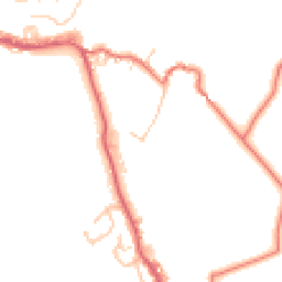 Daytime road noise heatmap for BB8 8BW