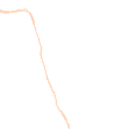 Night-time road noise heatmap for BB8 8EX
