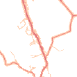 Daytime road noise heatmap for BB8 8QS