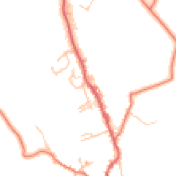 Daytime road noise heatmap for BB8 8QY