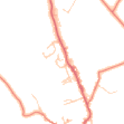 Daytime road noise heatmap for BB8 8RF
