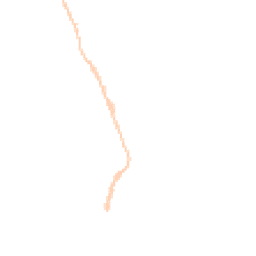 Night-time road noise heatmap for BB8 8RW