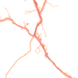 Daytime road noise heatmap for BB8 8SG
