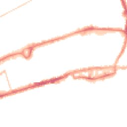 Night-time road noise heatmap for BB8 9BL