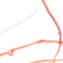 Night-time road noise heatmap for BB8 9ES