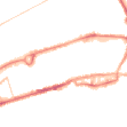 Night-time road noise heatmap for BB8 9FE