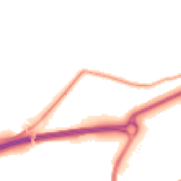 Night-time road noise heatmap for BB8 9PL