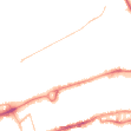 Night-time road noise heatmap for BB8 9RY