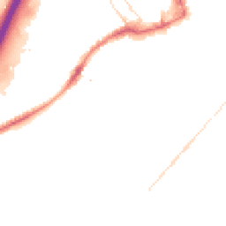 Night-time road noise heatmap for BB9 0AZ
