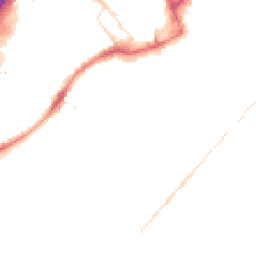 Night-time road noise heatmap for BB9 0BB
