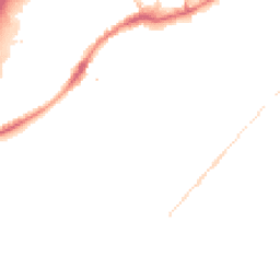 Night-time road noise heatmap for BB9 0BH