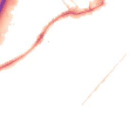 Night-time road noise heatmap for BB9 0BN