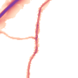 Night-time road noise heatmap for BB9 5AJ