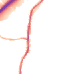 Night-time road noise heatmap for BB9 5DP