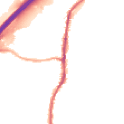Night-time road noise heatmap for BB9 5HR