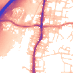 Daytime road noise heatmap for BB9 5LQ