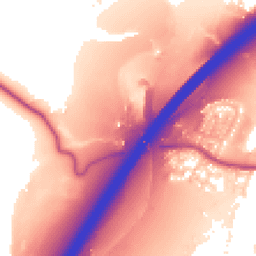 Daytime road noise heatmap for BB9 5QL