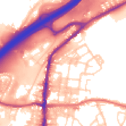 Daytime road noise heatmap for BB9 5RJ