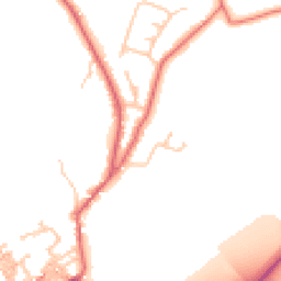 Daytime road noise heatmap for BB9 6BH