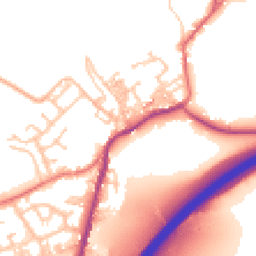 Daytime road noise heatmap for BB9 6HQ