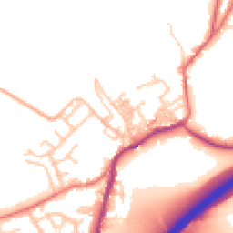 Daytime road noise heatmap for BB9 6HR